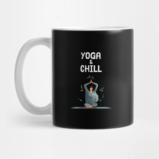 yoga and chill by Patterns-Hub